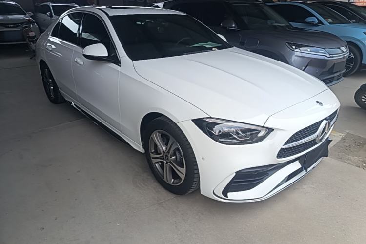 Used Mercedes-Benz C-Class 2022 Restyled C 200 L Sport Edition Front Right 45 Deg