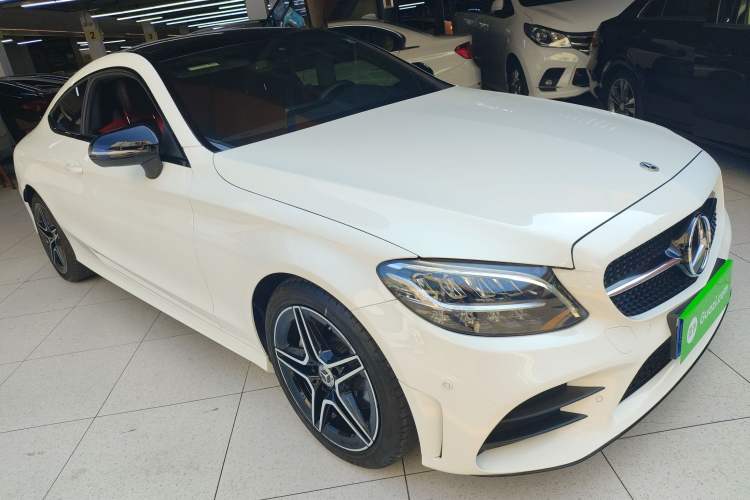 Used Mercedes-Benz C-Class 2022 Refreshed C 260 Coupe Front Right 45 Deg