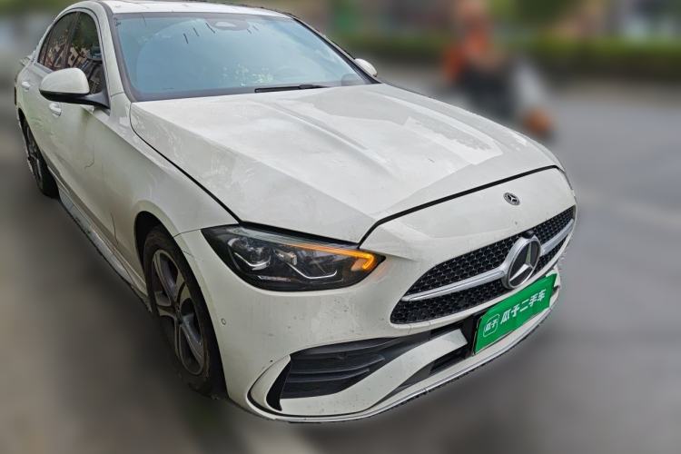 Used Mercedes-Benz C-Class 2022 C 200 L Sport Edition Front Right 45 Deg