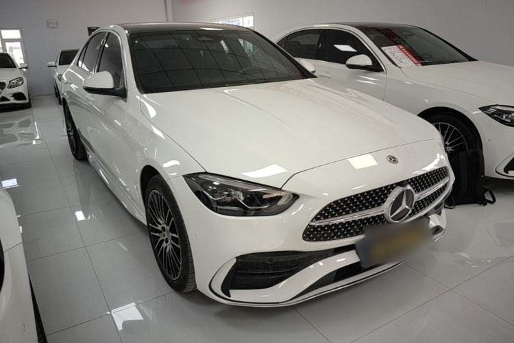 Used Mercedes-Benz C-Class 2022 C 260 L Sport Edition Front Right 45 Deg