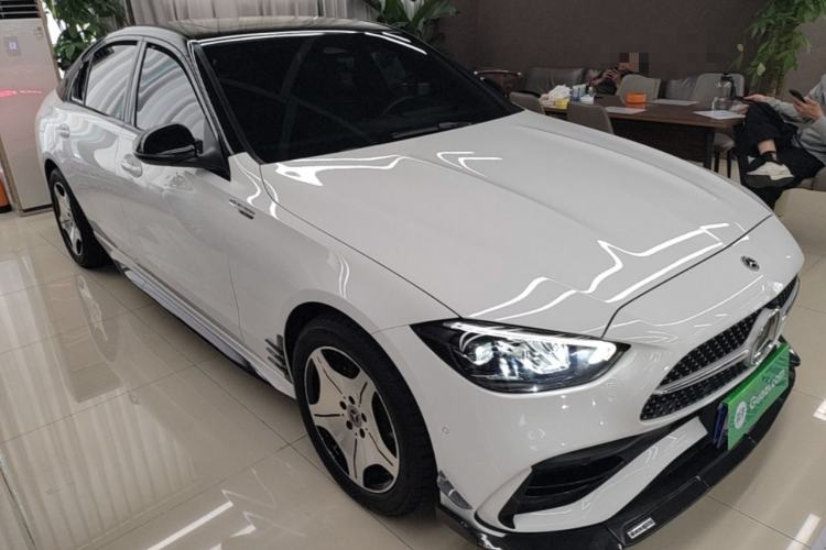 Used Mercedes-Benz C-Class 2022 C 200 L Sport Edition Front Right 45 Deg