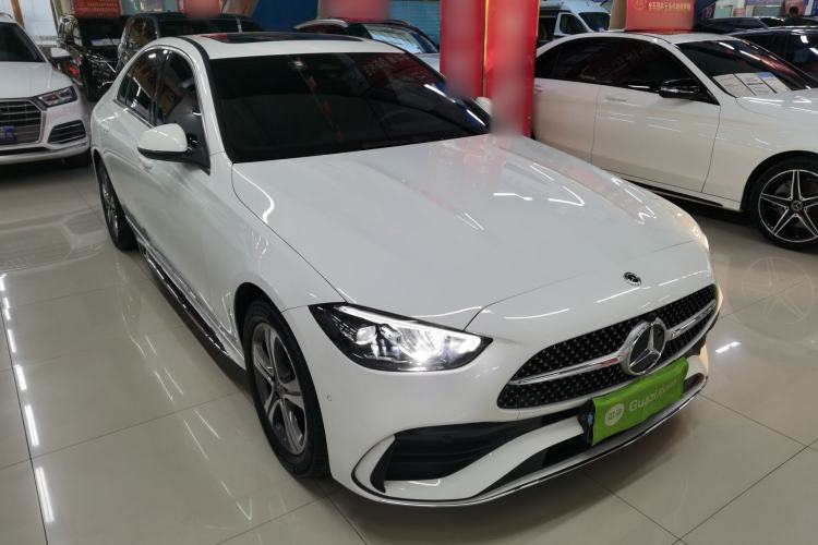 Used Mercedes-Benz C-Class 2022 Restyled C 200 L Sport Edition Front Right 45 Deg