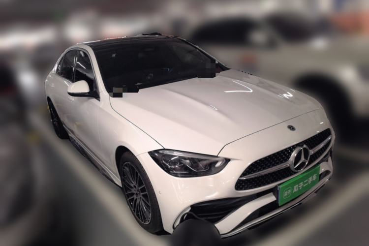 Used Mercedes-Benz C-Class 2022 Restyled C 260 L Sport Edition Front Right 45 Deg