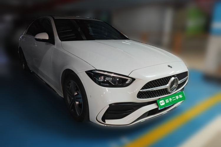 Used Mercedes-Benz C-Class 2022 C 200 L Sport Edition Front Right 45 Deg