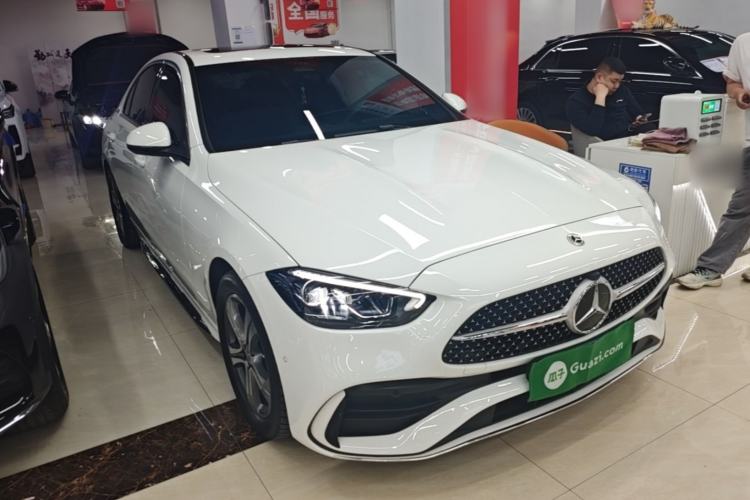 Used Mercedes-Benz C-Class 2022 C 200 L Sport Edition Front Right 45 Deg