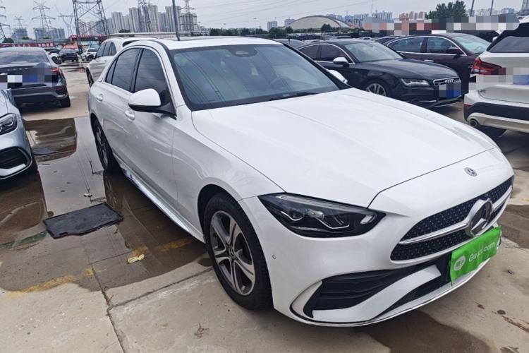 Used Mercedes-Benz C-Class 2022 C 200 L Sport Edition Front Right 45 Deg