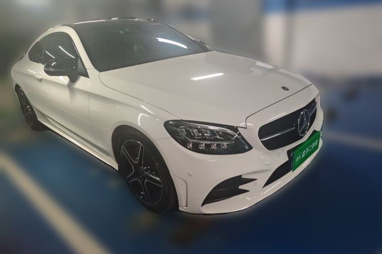 Used Mercedes-Benz C-Class 2022 Refreshed C 260 Coupe Front Right 45 Deg