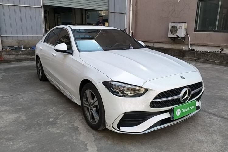 Used Mercedes-Benz C-Class 2022 C 200 L Sport Edition Front Right 45 Deg
