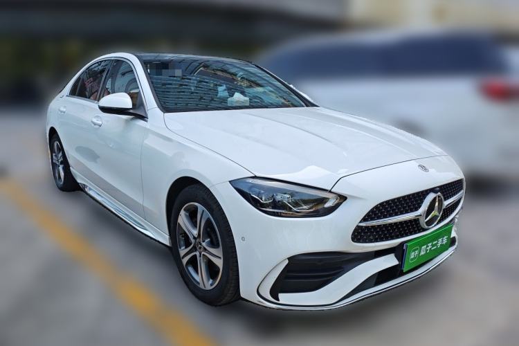 Used Mercedes-Benz C-Class 2022 C 200 L Sport Edition Front Right 45 Deg