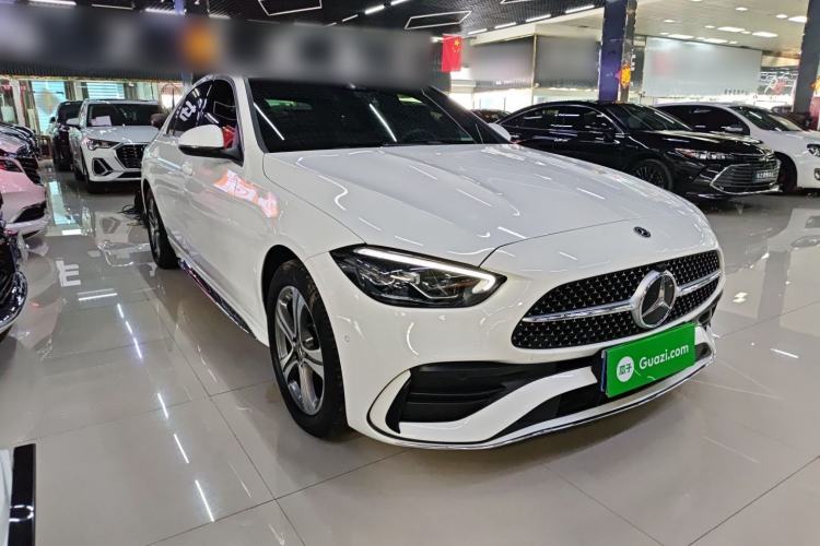 Used Mercedes-Benz C-Class 2022 Restyled C 200 L Sport Edition Front Right 45 Deg