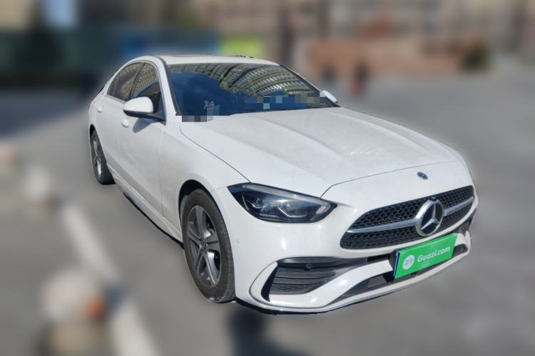 Used Mercedes-Benz C-Class 2022 Restyled C 200 L Sport Edition Front Right 45 Deg
