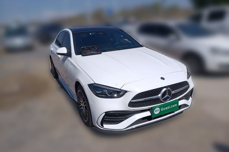 Used Mercedes-Benz C-Class 2022 C 260 L Sport Edition Front Right 45 Deg