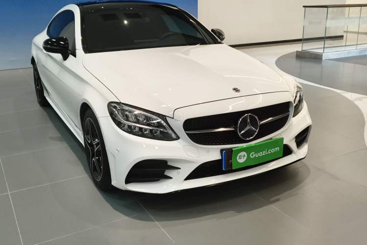 Used Mercedes-Benz C-Class 2022 Refreshed C 260 Coupe Front Right 45 Deg