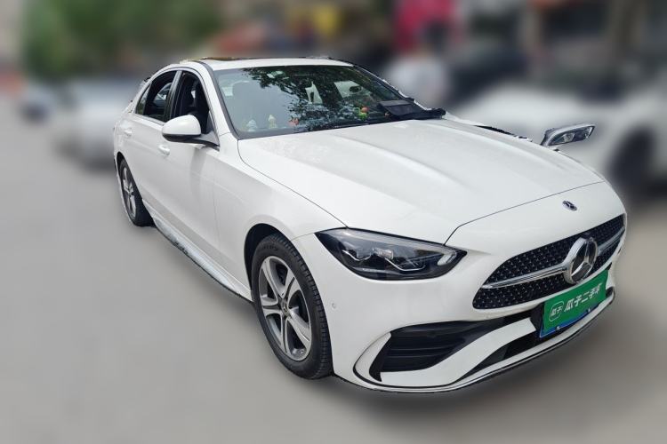 Used Mercedes-Benz C-Class 2022 Restyled C 200 L Sport Edition Front Right 45 Deg