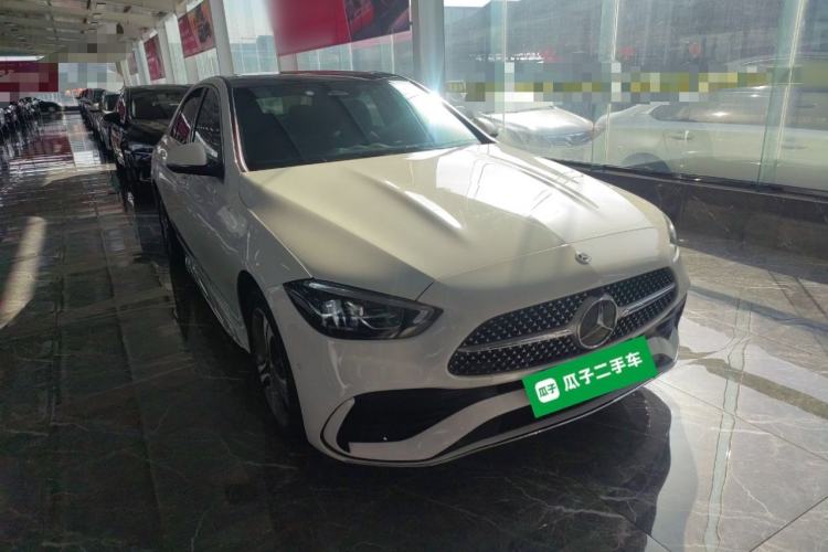 Used Mercedes-Benz C-Class 2022 C 200 L Sport Edition Front Right 45 Deg