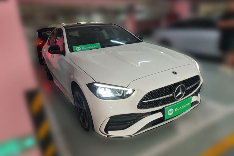 Used Mercedes-Benz C-Class 2022 Revised C 260 L Starry Night Sport Edition Front Right 45 Deg