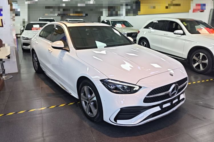 Used Mercedes-Benz C-Class 2022 Restyled C 200 L Sport Edition Front Right 45 Deg