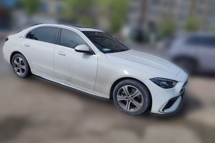 Used Mercedes-Benz C-Class 2022 C 200 L Sport Edition Front Right 45 Deg