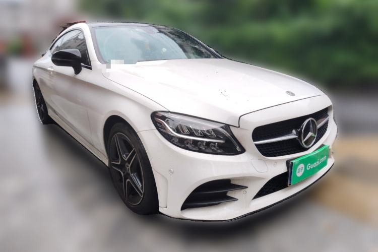 Used Mercedes-Benz C-Class 2022 Refreshed C 260 Coupe Front Right 45 Deg