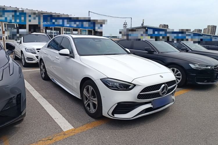 Used Mercedes-Benz C-Class 2022 C 200 L Sport Edition Front Right 45 Deg