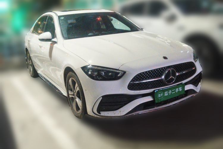 Used Mercedes-Benz C-Class 2022 C 200 L Sport Edition Front Right 45 Deg