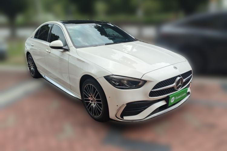 Used Mercedes-Benz C-Class 2022 C 260 L Sport Edition Front Right 45 Deg