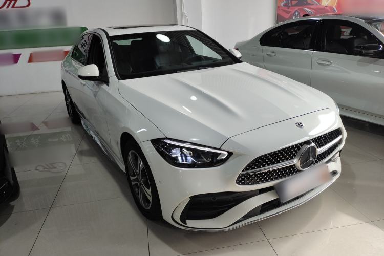 Used Mercedes-Benz C-Class 2022 C 200 L Sport Edition Front Right 45 Deg