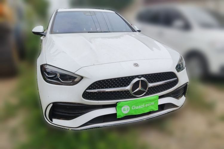 Used Mercedes-Benz C-Class 2022 C 200 L Sport Edition Front Right 45 Deg
