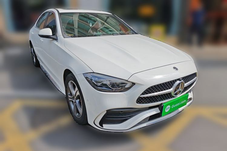 Used Mercedes-Benz C-Class 2022 C 200 L Sport Edition Front Right 45 Deg