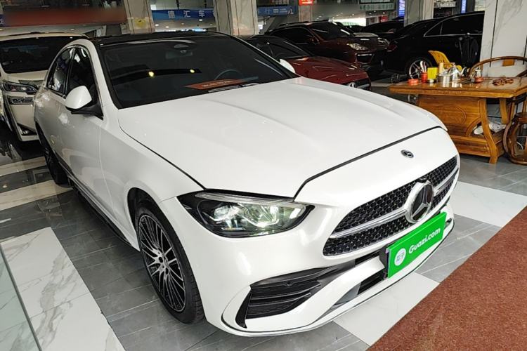 Used Mercedes-Benz C-Class 2022 C 260 L Sport Edition Front Right 45 Deg