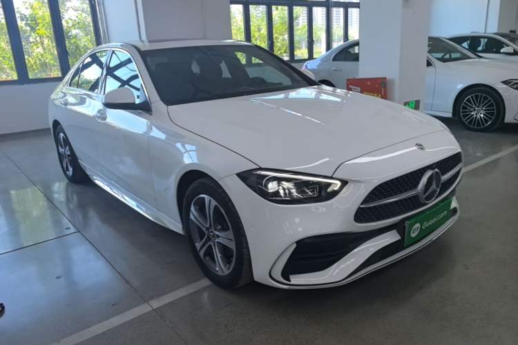 Used Mercedes-Benz C-Class 2022 Restyled C 200 L Sport Edition Front Right 45 Deg