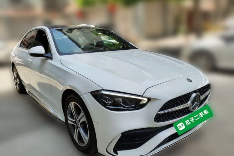 Used Mercedes-Benz C-Class 2022 C 200 L Sport Edition Front Right 45 Deg
