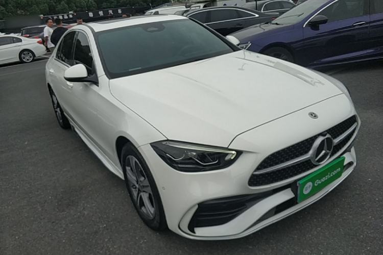 Used Mercedes-Benz C-Class 2022 Restyled C 200 L Sport Edition Front Right 45 Deg