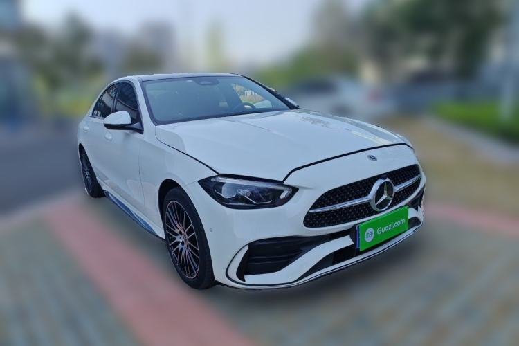 Used Mercedes-Benz C-Class 2022 C 260 L Sport Edition Front Right 45 Deg