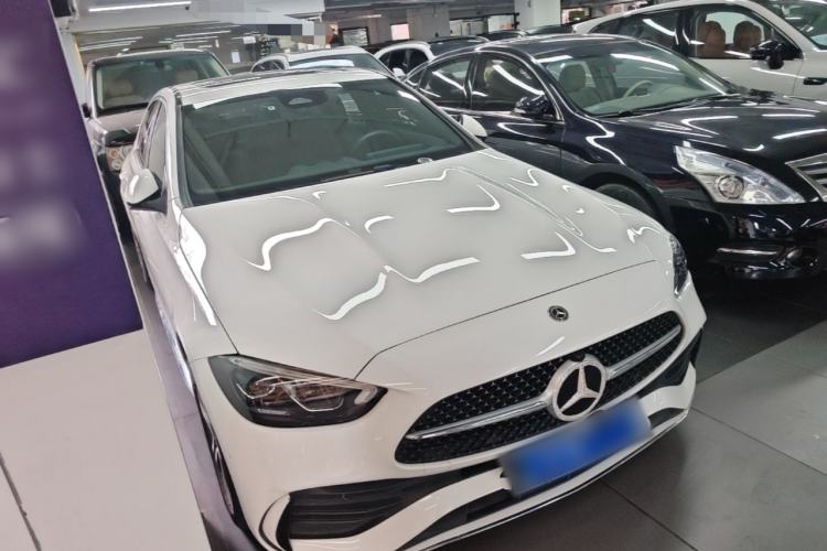 Used Mercedes-Benz C-Class 2022 C 200 L Sport Edition Front Right 45 Deg