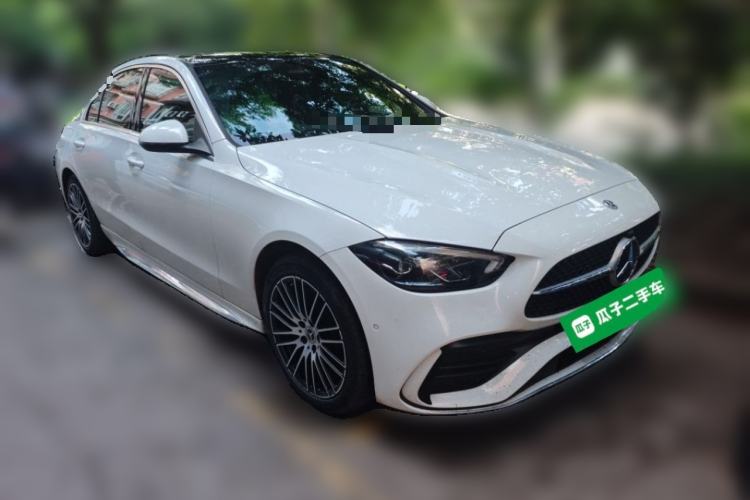 Used Mercedes-Benz C-Class 2022 C 260 L Sport Edition Front Right 45 Deg