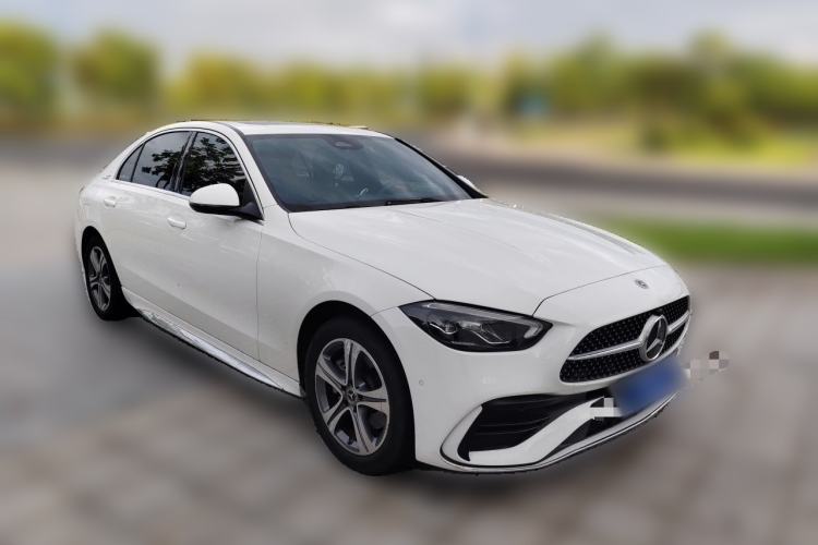Used Mercedes-Benz C-Class 2022 C 200 L Sport Edition Front Right 45 Deg