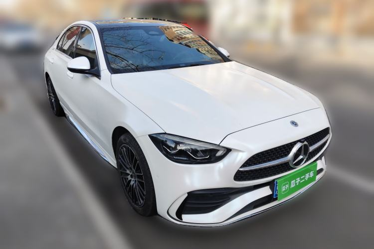 Used Mercedes-Benz C-Class 2022 Restyled C 260 L Sport Edition Front Right 45 Deg