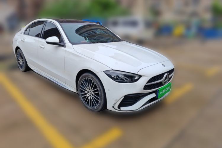 Used Mercedes-Benz C-Class 2022 C 260 L Sport Edition Front Right 45 Deg