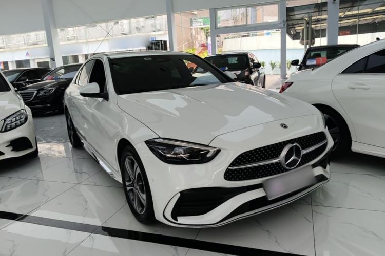 Used Mercedes-Benz C-Class 2022 C 200 L Sport Edition Front Right 45 Deg