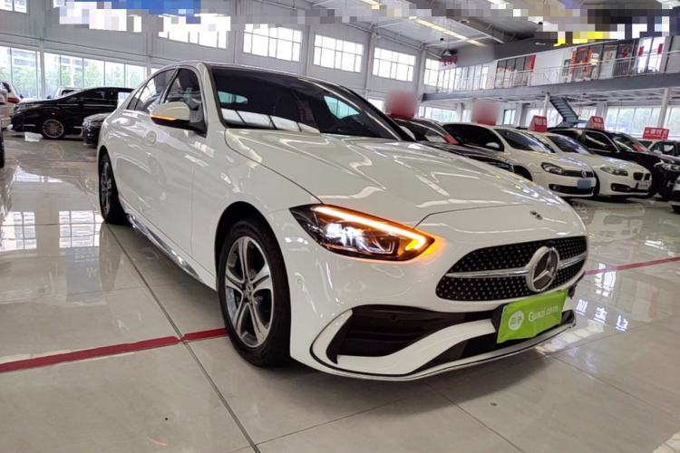 Used Mercedes-Benz C-Class 2022 C 200 L Sport Edition Front Right 45 Deg