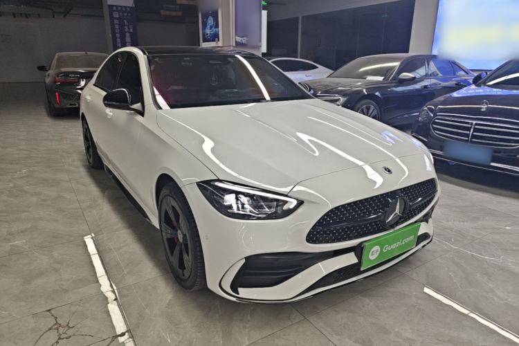 Used Mercedes-Benz C-Class 2022 Revised C 260 L Starry Night Sport Edition Front Right 45 Deg