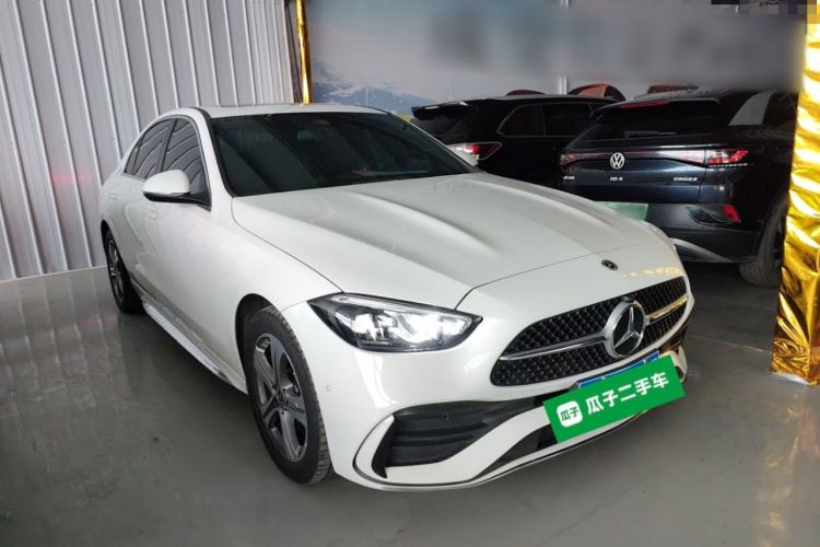 Used Mercedes-Benz C-Class 2022 Restyled C 200 L Sport Edition Front Right 45 Deg