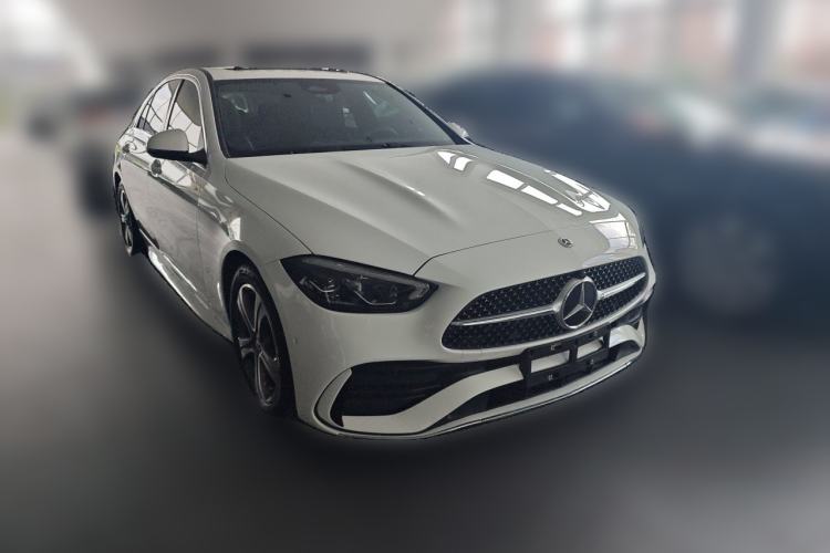 Used Mercedes-Benz C-Class 2022 C 200 L Sport Edition Front Right 45 Deg