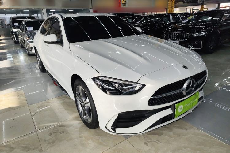 Used Mercedes-Benz C-Class 2022 Restyled C 200 L Sport Edition Front Right 45 Deg
