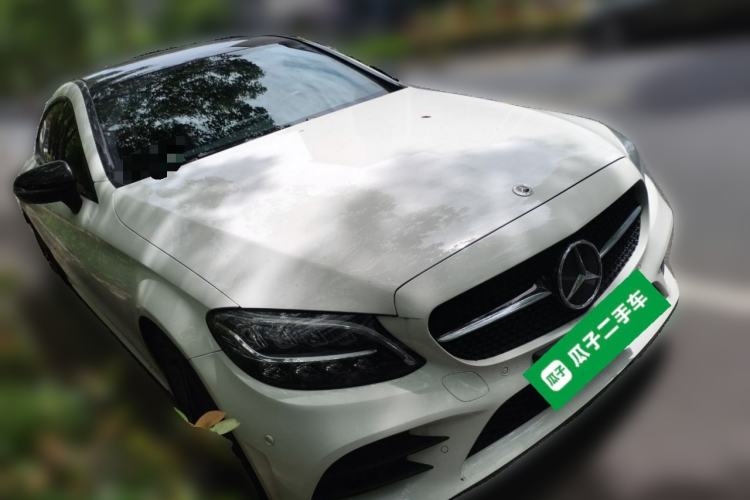 Used Mercedes-Benz C-Class 2022 Refreshed C 260 Coupe Front Right 45 Deg