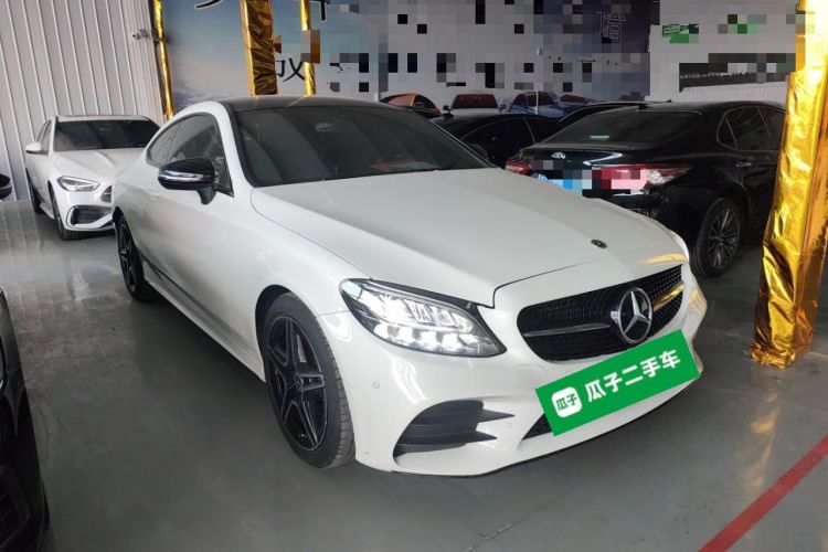 Used Mercedes-Benz C-Class 2022 Refreshed C 260 Coupe Front Right 45 Deg