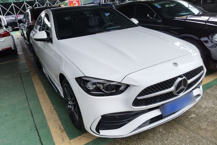 Used Mercedes-Benz C-Class 2022 C 260 L Sport Edition Front Right 45 Deg