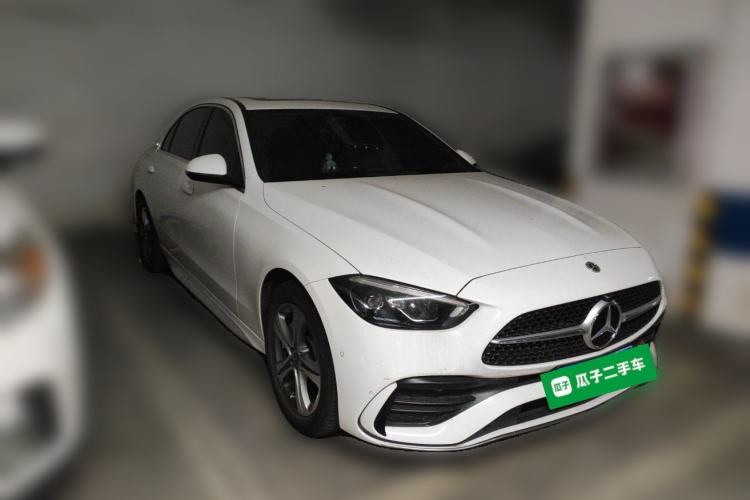 Used Mercedes-Benz C-Class 2022 C 200 L Sport Edition Front Right 45 Deg