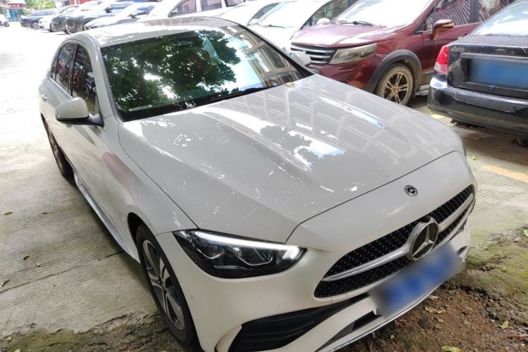Used Mercedes-Benz C-Class 2022 C 200 L Sport Edition Front Right 45 Deg